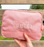 Trousse de toilette polyester recyclé